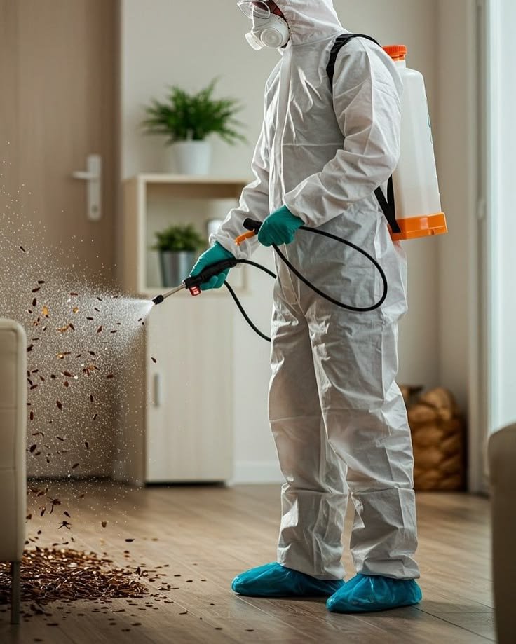 Professional home maintenance and pest control service